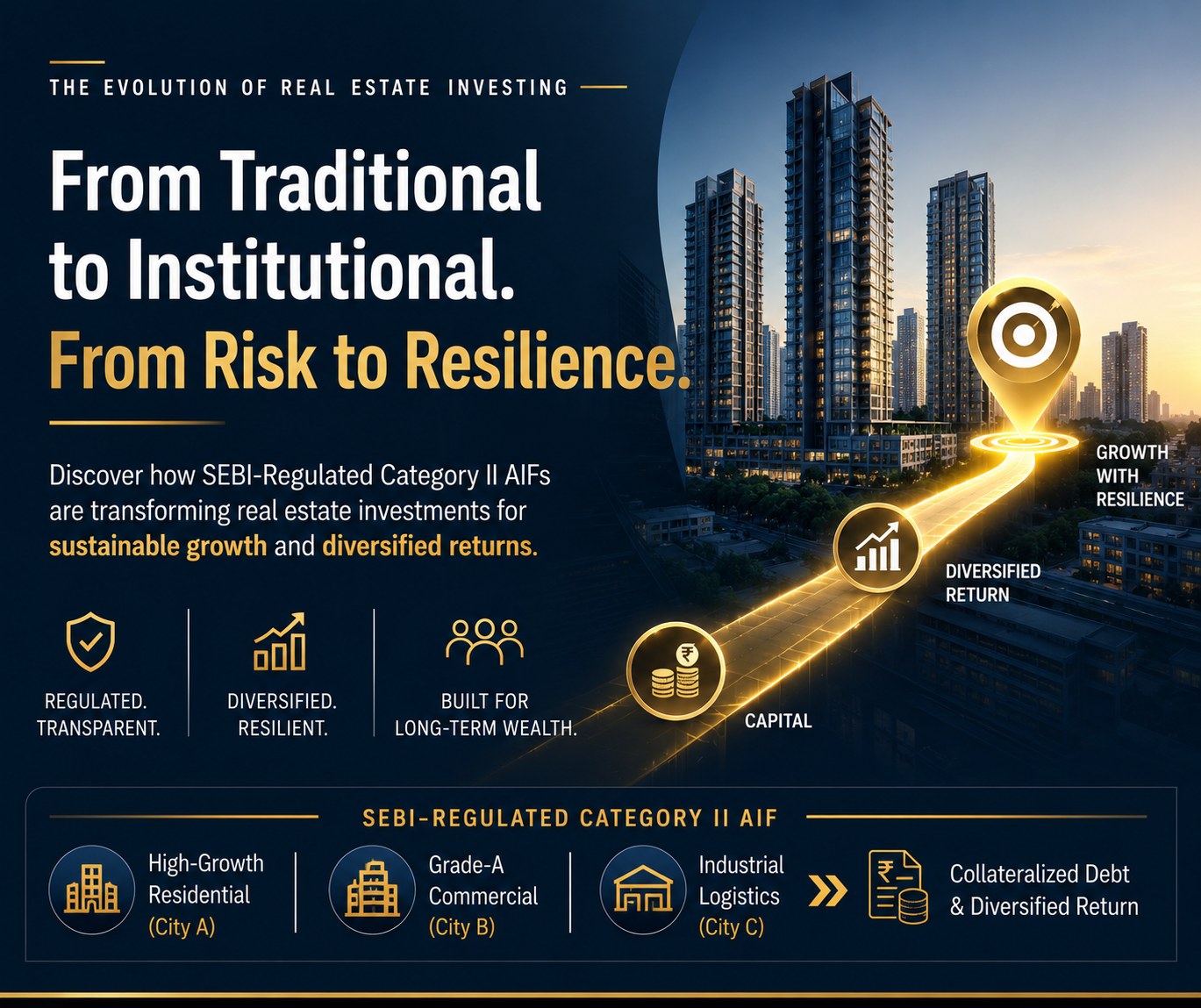 The HNI Guide to Real Estate AIFs: Why Real Estate AIFs Have Become the Ultimate HNI Power Move