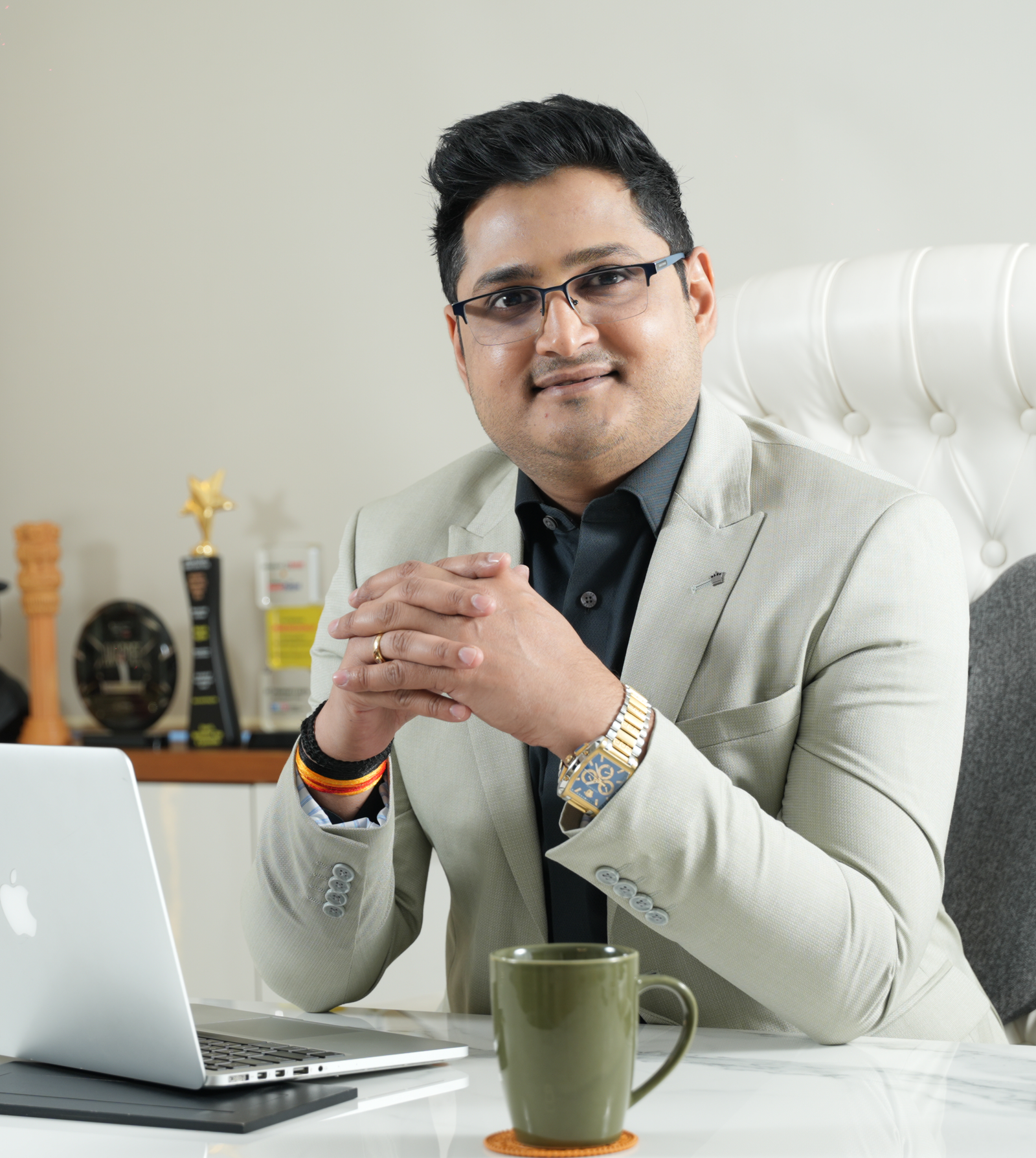 Dr. Avinash Jagdale at work